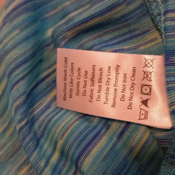RBX aqua Sport top Size M - Picture 7 of 7